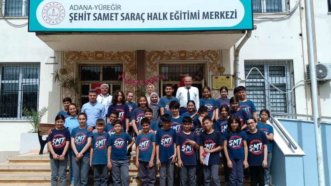 23 Nisan Etkinlikleri Kapsamında Şehit Samet Saraç Halk Eğitim Merkezi'ne Ziyaret 